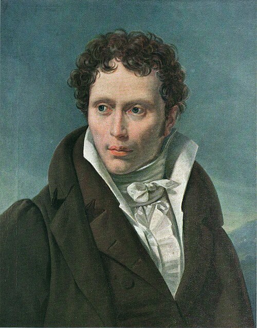 Painting of young Arthur Schopenhauer